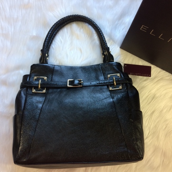 Elliott Lucca cardoba box tote leather bag - Picture 1 of 15